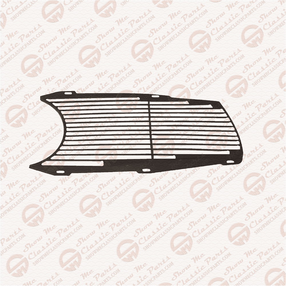 1963-1971 Mercedes-Benz W113 230SL 250SL 280SL Front Grille Screen Left