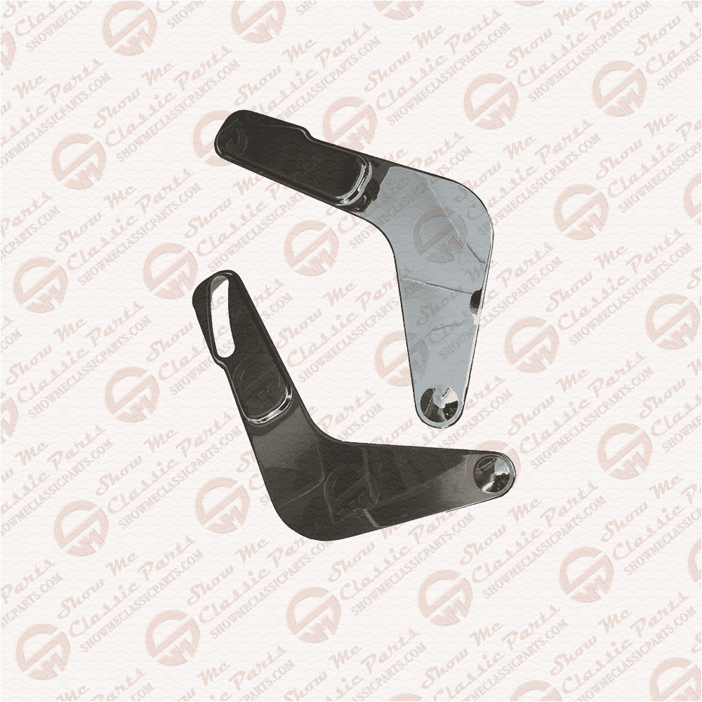 1963-1971 Mercedes-Benz W113 230SL 250SL 280SL Seat Plate Cover Chrome Right