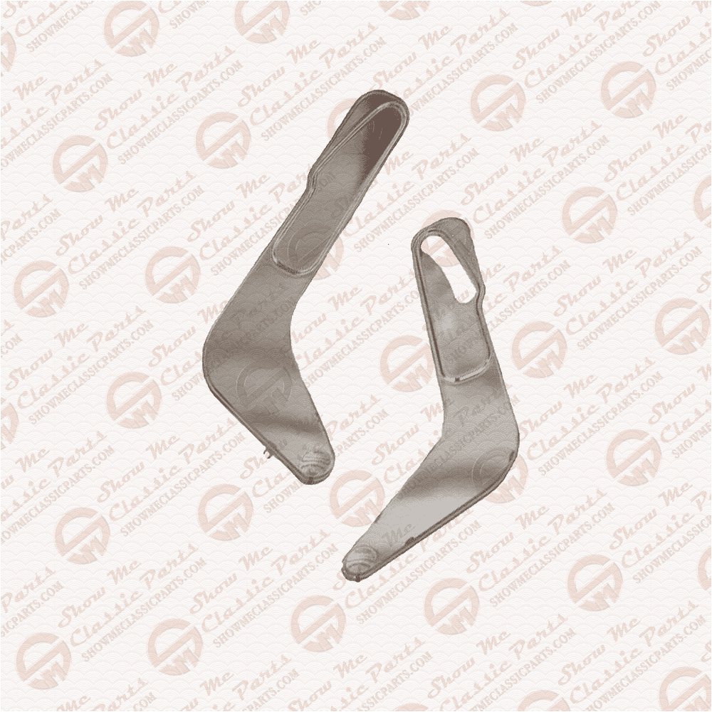 1963-1971 Mercedes-Benz W113 230SL 250SL 280SL Seat Plate Cover Chrome Left