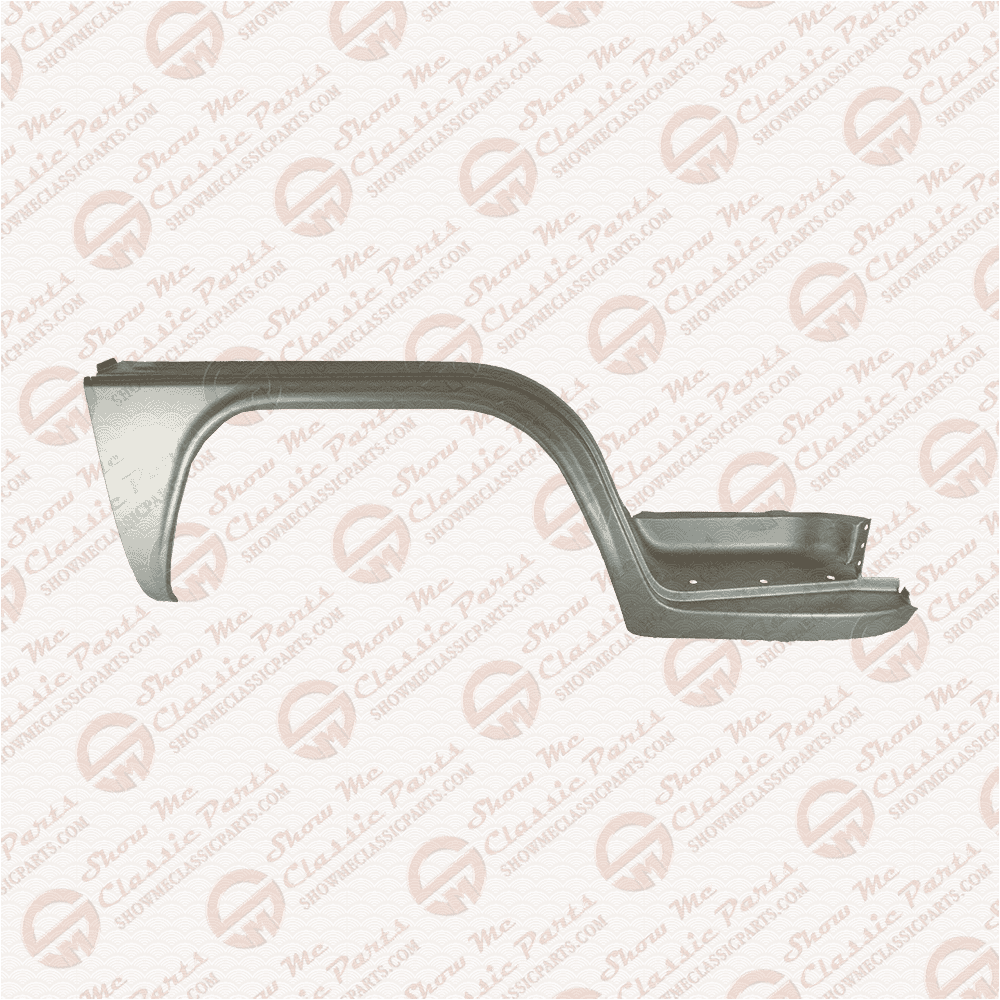 Front Wheel Arch Right Complete for Volkswagen T2 Bay Bus 1973-1979 OEM:211809504F