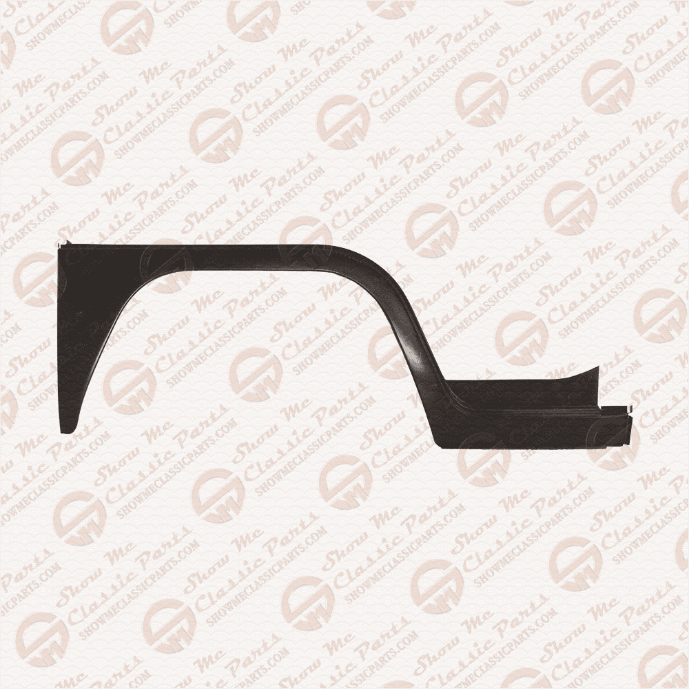 Front Wheel Arch Right Complete for Volkswagen T2 Bay Bus 1967-1971 OEM:211809502B