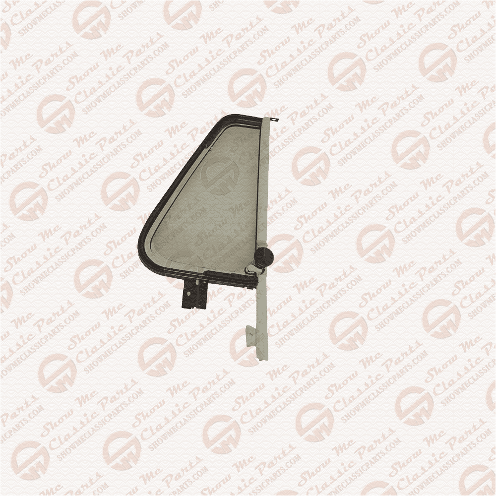 Right Vent Window Assembly With Clear Glass for VW T2 Bay Bus 1968-1972 OEM: 2318374061