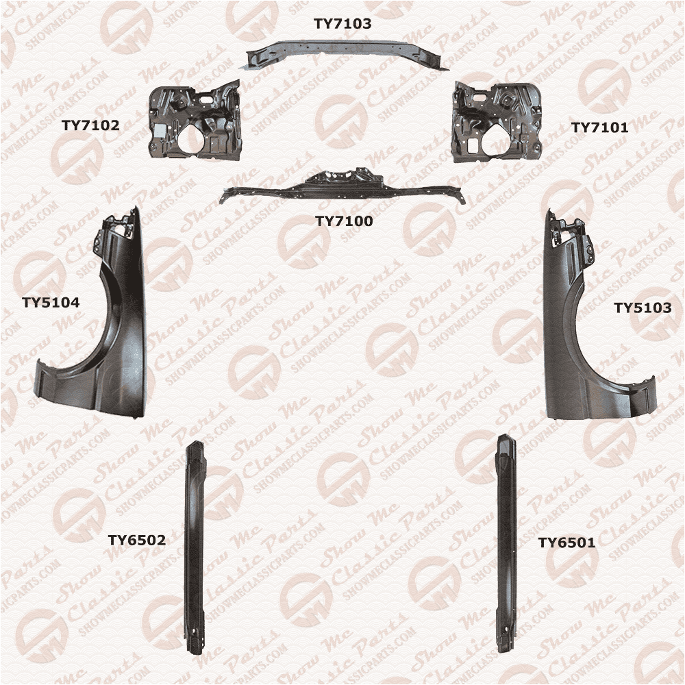 1984-1987 Toyota Corolla AE86 Levin Restoration Master Kit Bundle 1984-1987トヨタカローラAE86レビンレストアマスターキットバンドル - Toyota Corolla AE86 Store